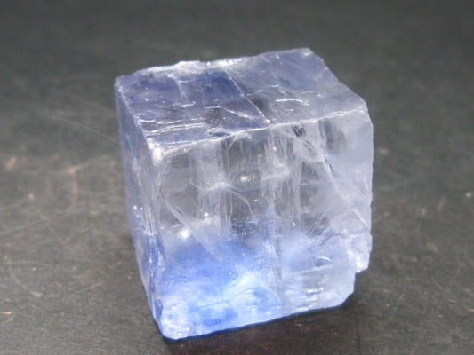 Blue Halite Crystal From USA - 1.2" - 41.5 Grams
