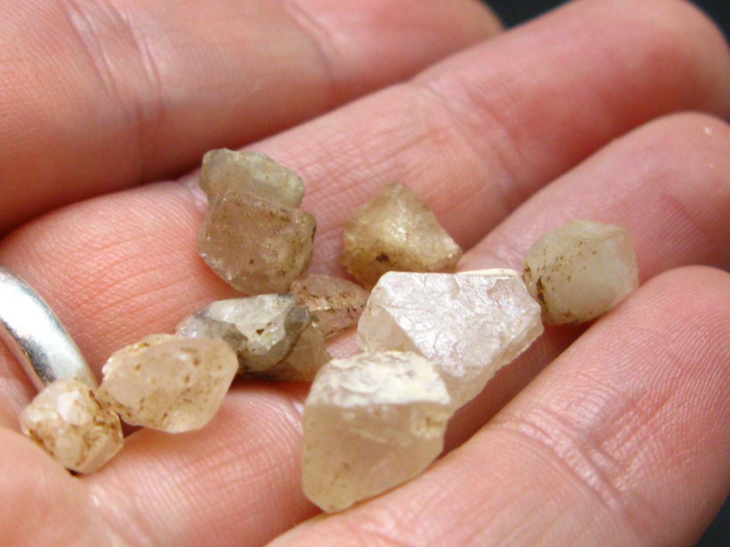 Lot of 10 Terminated Phenakite Phenacite Gem Crystals from Mogok Burma / Myanmar 18.60 Carats
