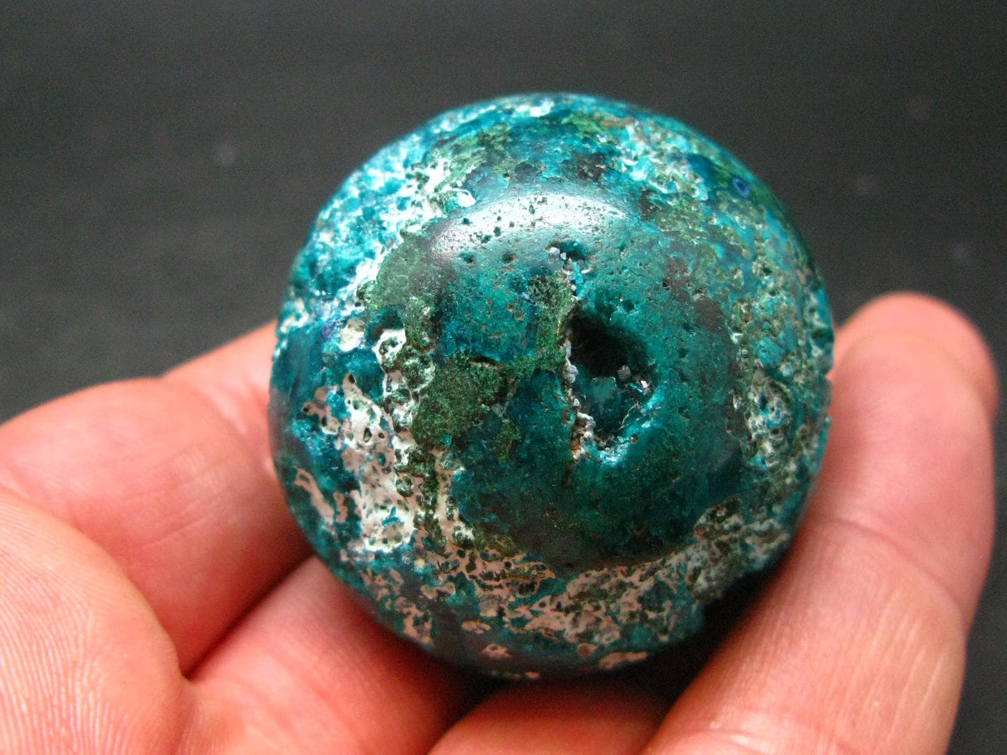 Very Rare 100% Pure Dioptase Sphere Ball from Congo - 1.7"
