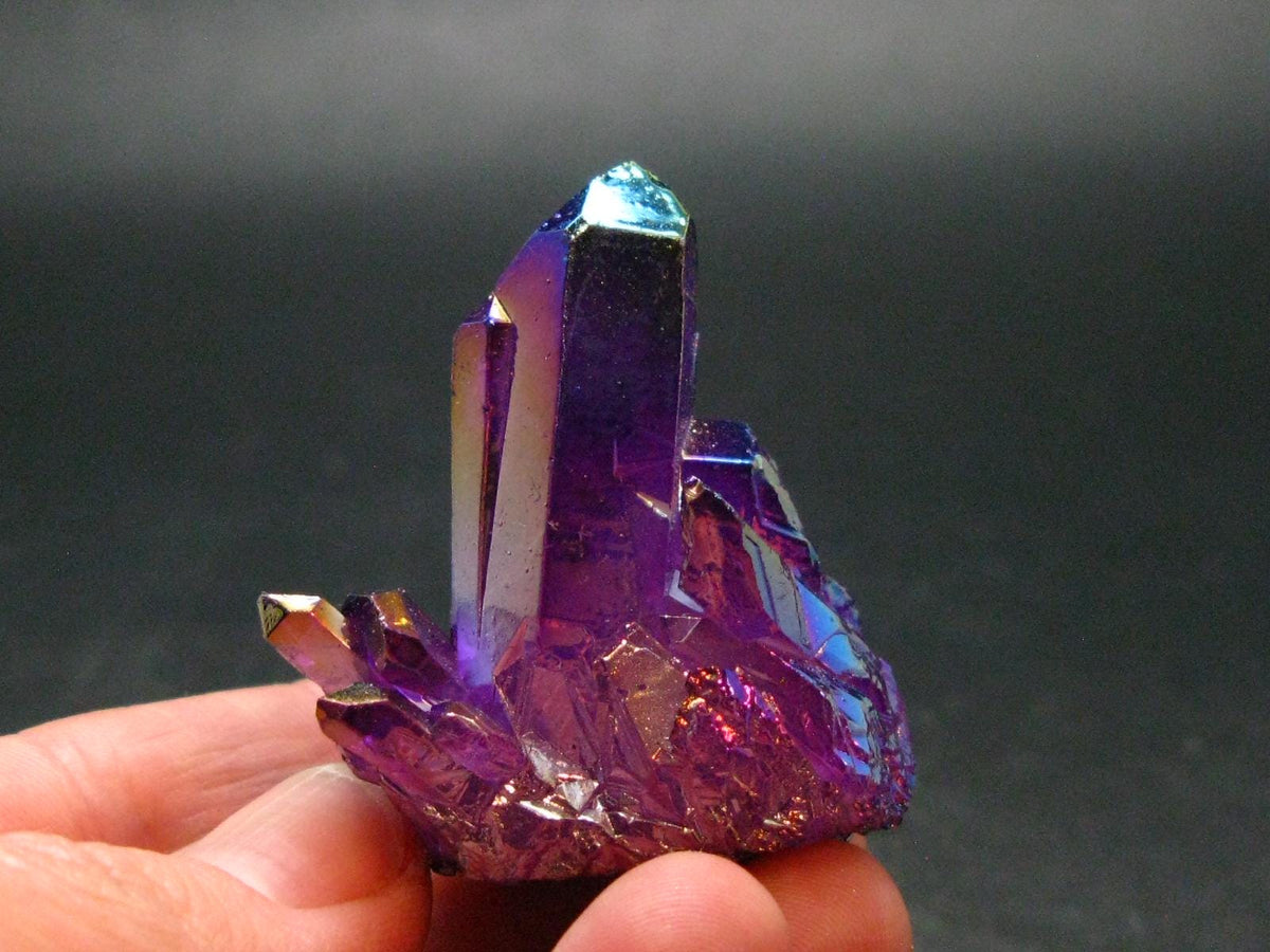 Aura Quartz Cluster From Brazil - 1.6" - 29.68 Grams