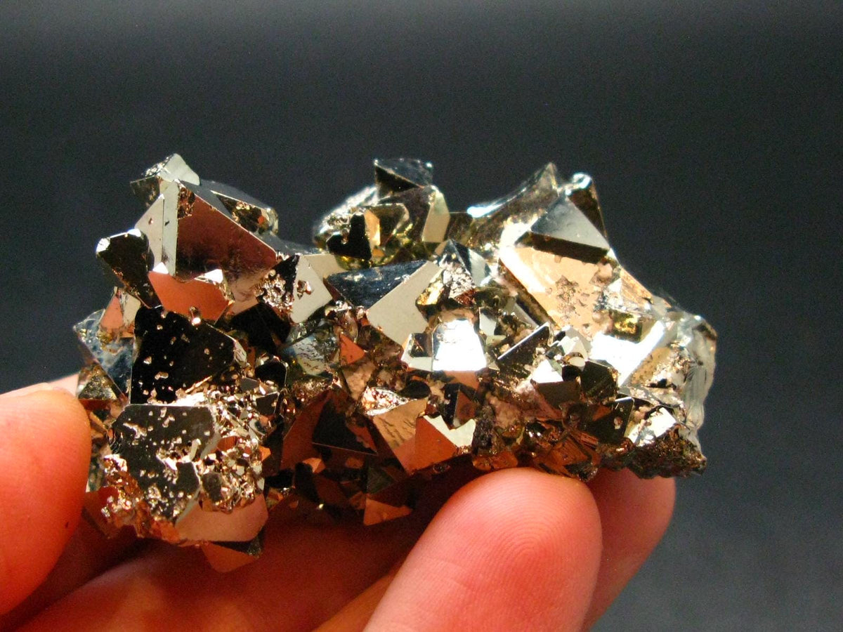 Pyrite Cluster From Peru - 2.0" - 61.12 Grams