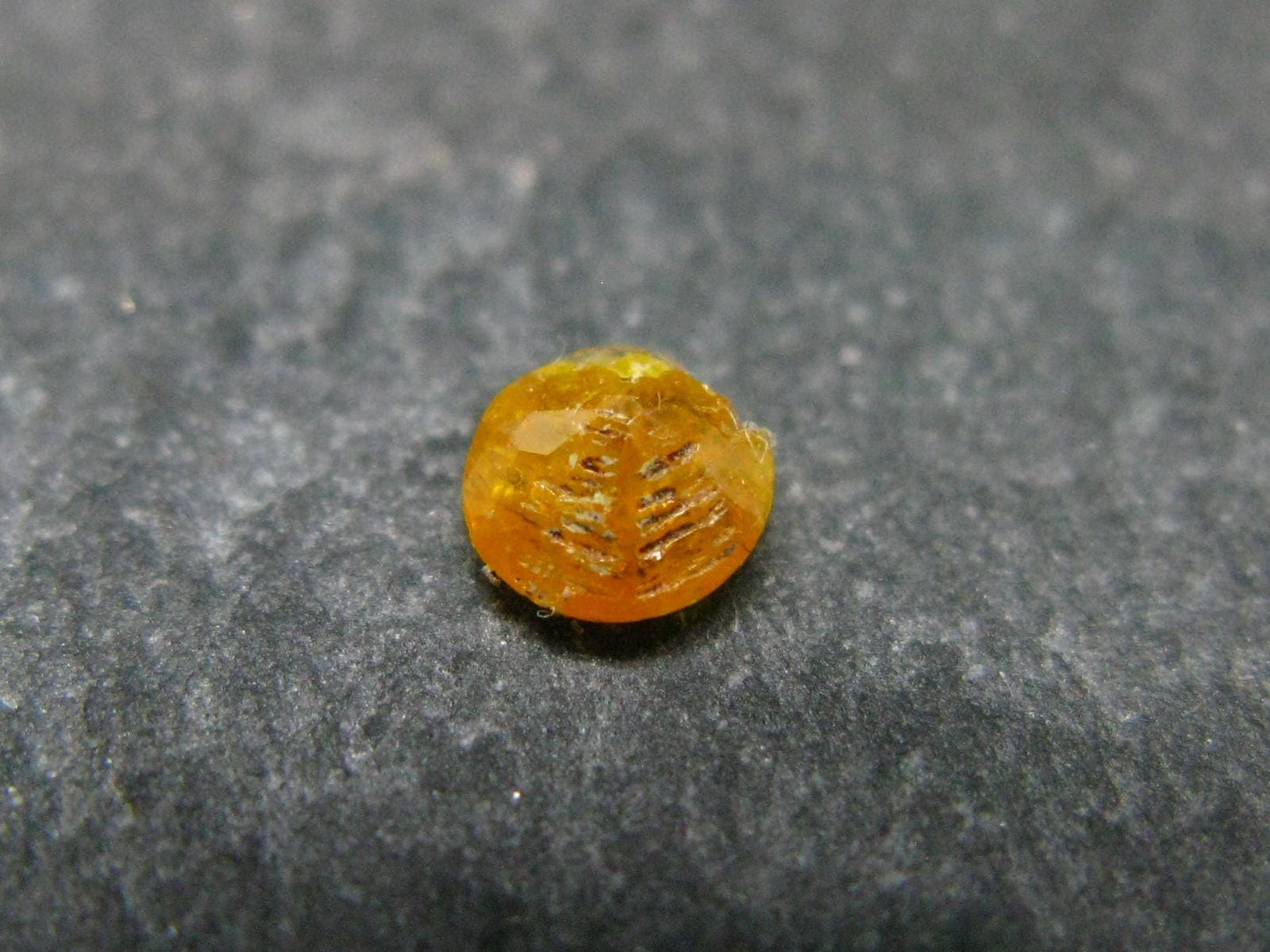 Rare Gem Mimetite Cut Stone from China - 0.62 Carats