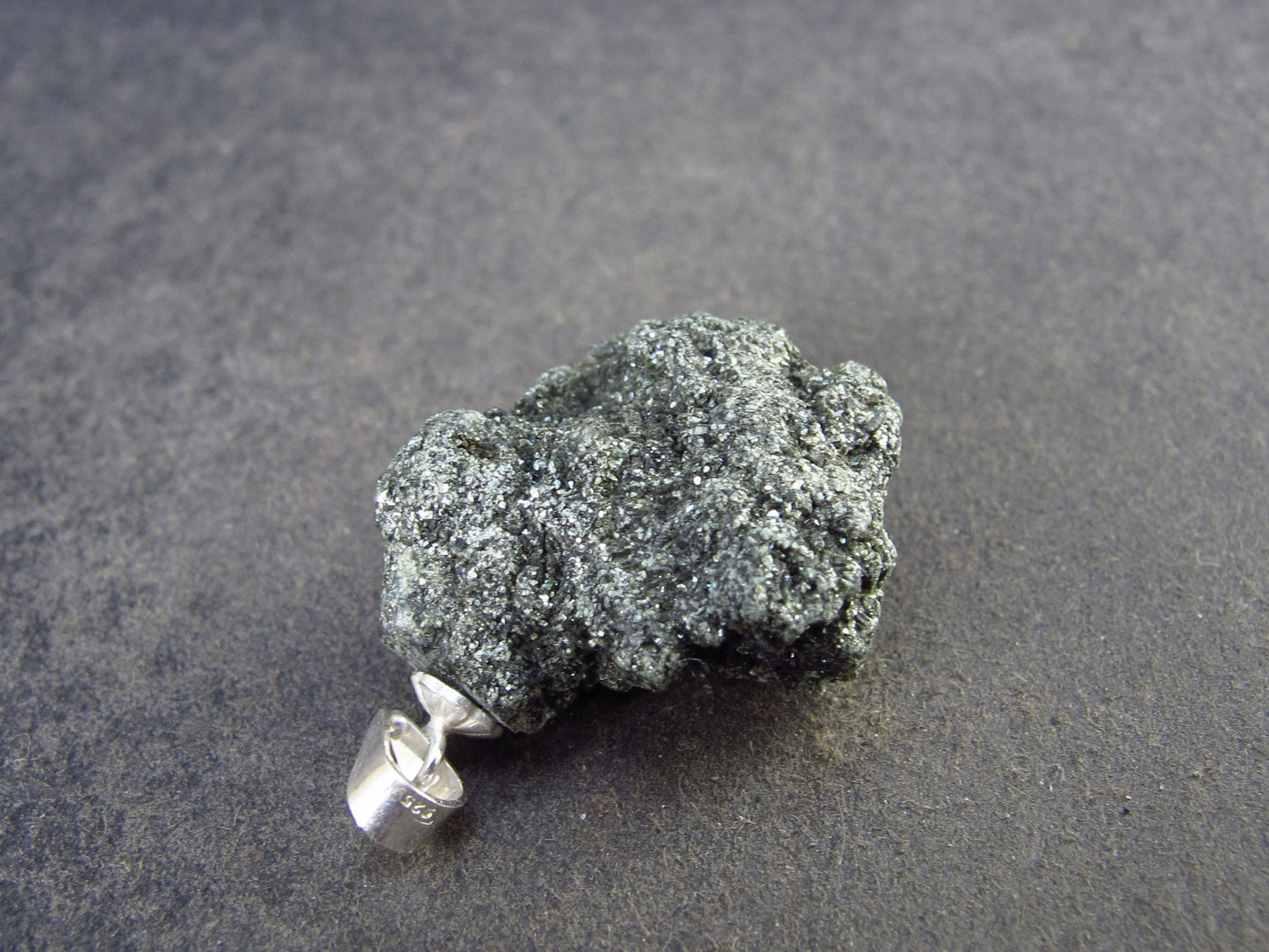 Primalite Crystal Silver Pendant From Russia - 3.73 Grams - 1.0"