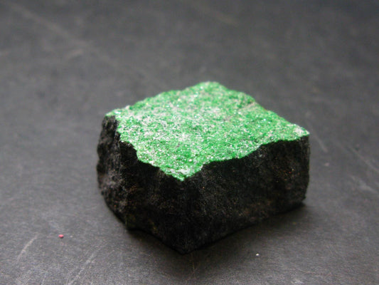 Uvarovite (Green Chromium Garnet) Cluster From Russia - 1.2"