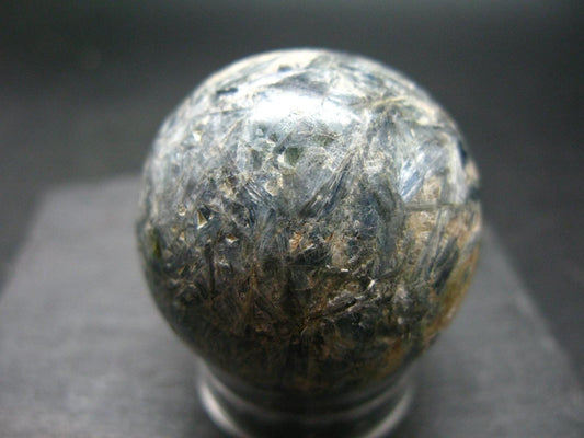 Blue Kyanite Sphere Ball From Brazil - 1.6"