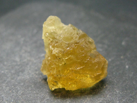 Etched Heliodor (Yellow Beryl) Crystal from Brazil - 25.70 Carats - 0.9"