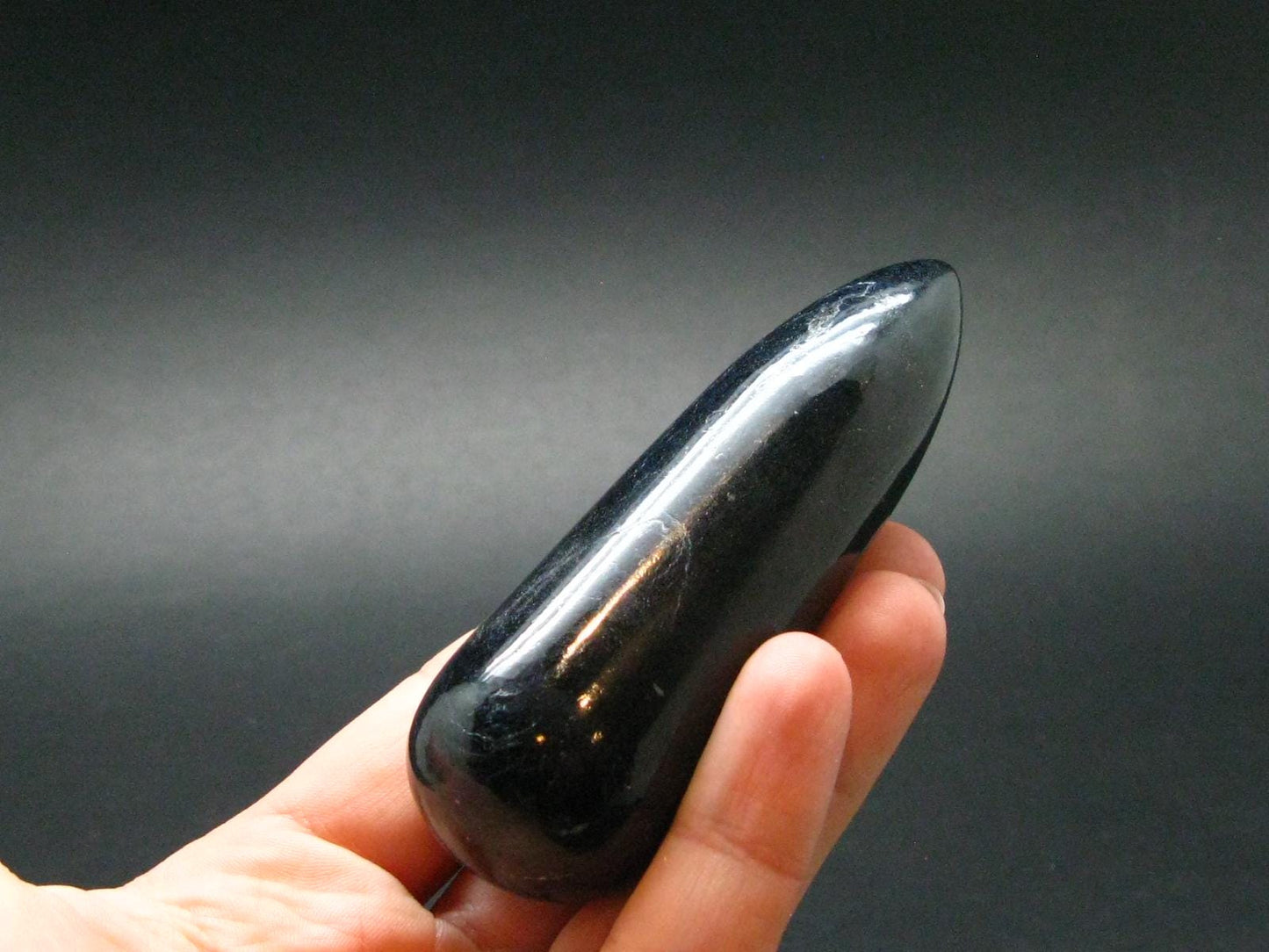 Black Tourmaline Schorl 3.2" Wand From Brazil - 109.03 Grams