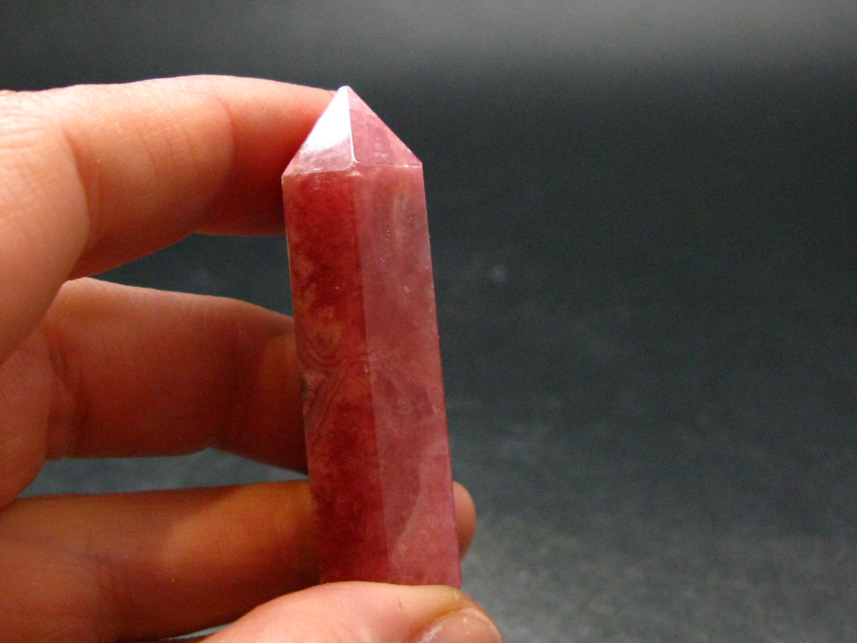 Beautiful Rhodochrosite Obelisk Pyramid from Argentina - 1.9"