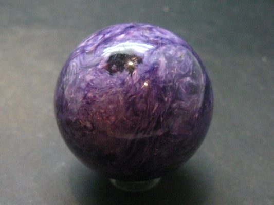 Nice Charoite Sphere from Russia - 104.05 Grams - 1.6"