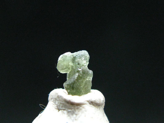 Moldavite Tektite Raw Bead from Czech Republic - 8 mm - 1.20 Carats