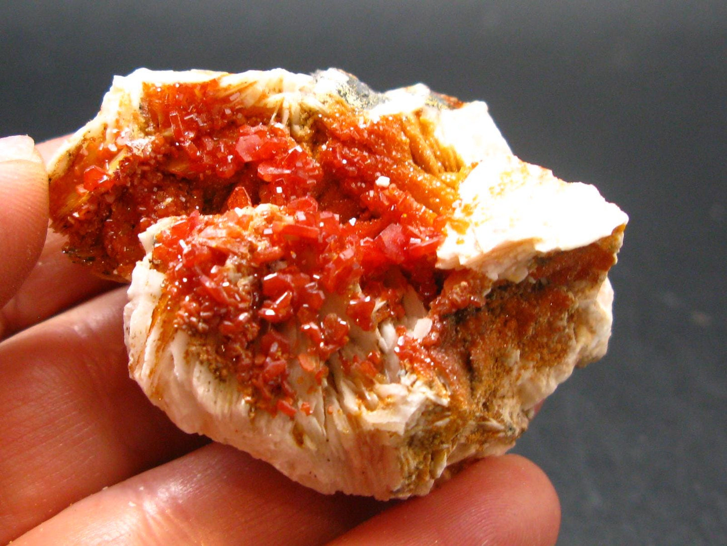 Vanadinite Crystal From Morocco - 2.1" - 65.60 Grams