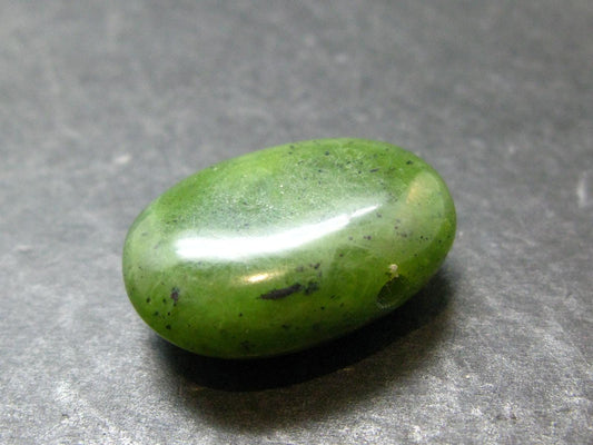 Nephrite Jade 1.1" Pendant From Canada (Metal Free) - 9.50 Grams