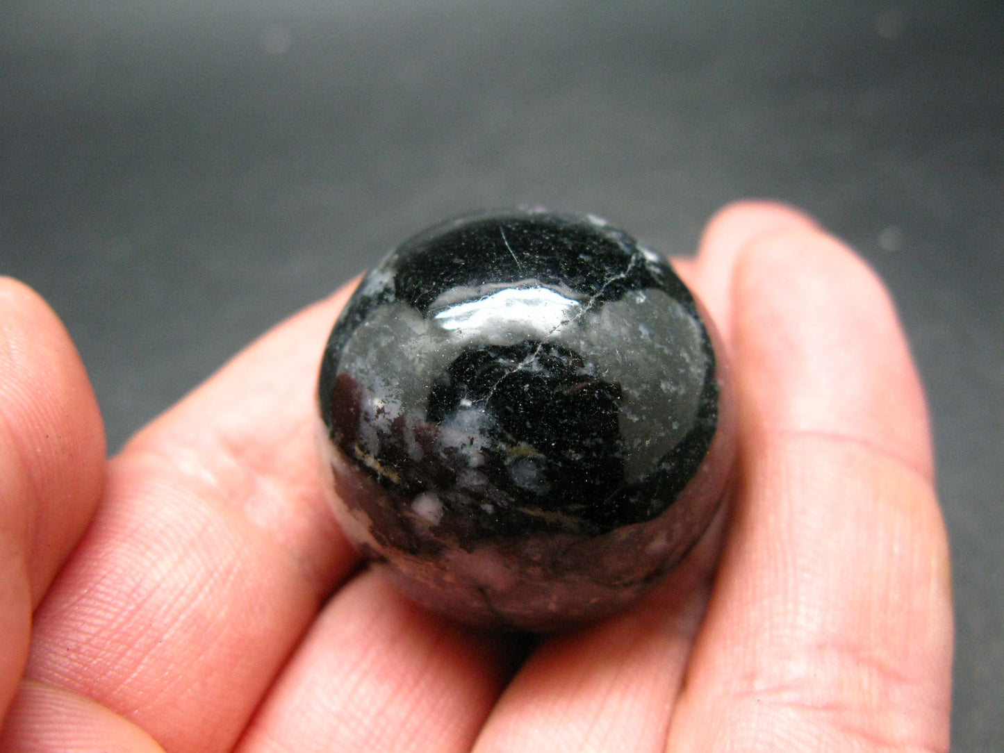 Rare Eudialyte And Aegirine Sphere Ball From Russia - 1.2" - 39.6 Grams