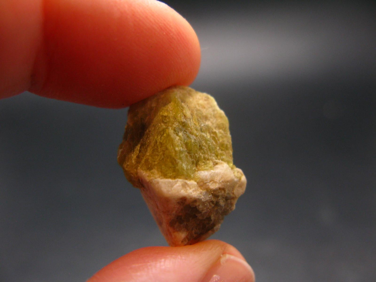 Large Chrysoberyl Crystal From Madagascar - 0.8" - 3.76 Grams