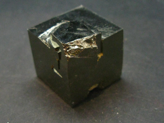 Perfect Pyrite Cube Cluster from Spain - 0.9"