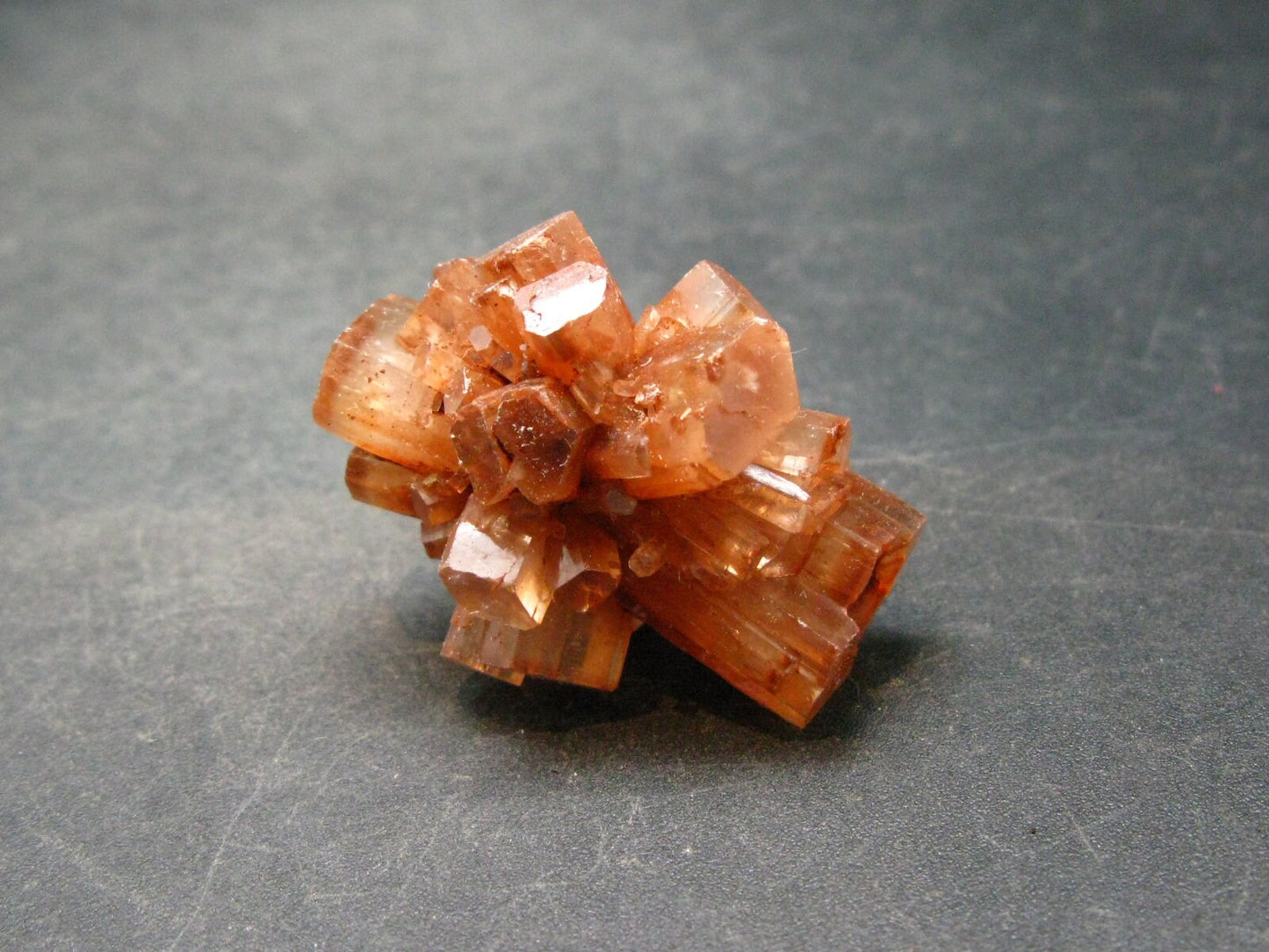 Orange Aragonite Cluster From Morocco - 1.4"
