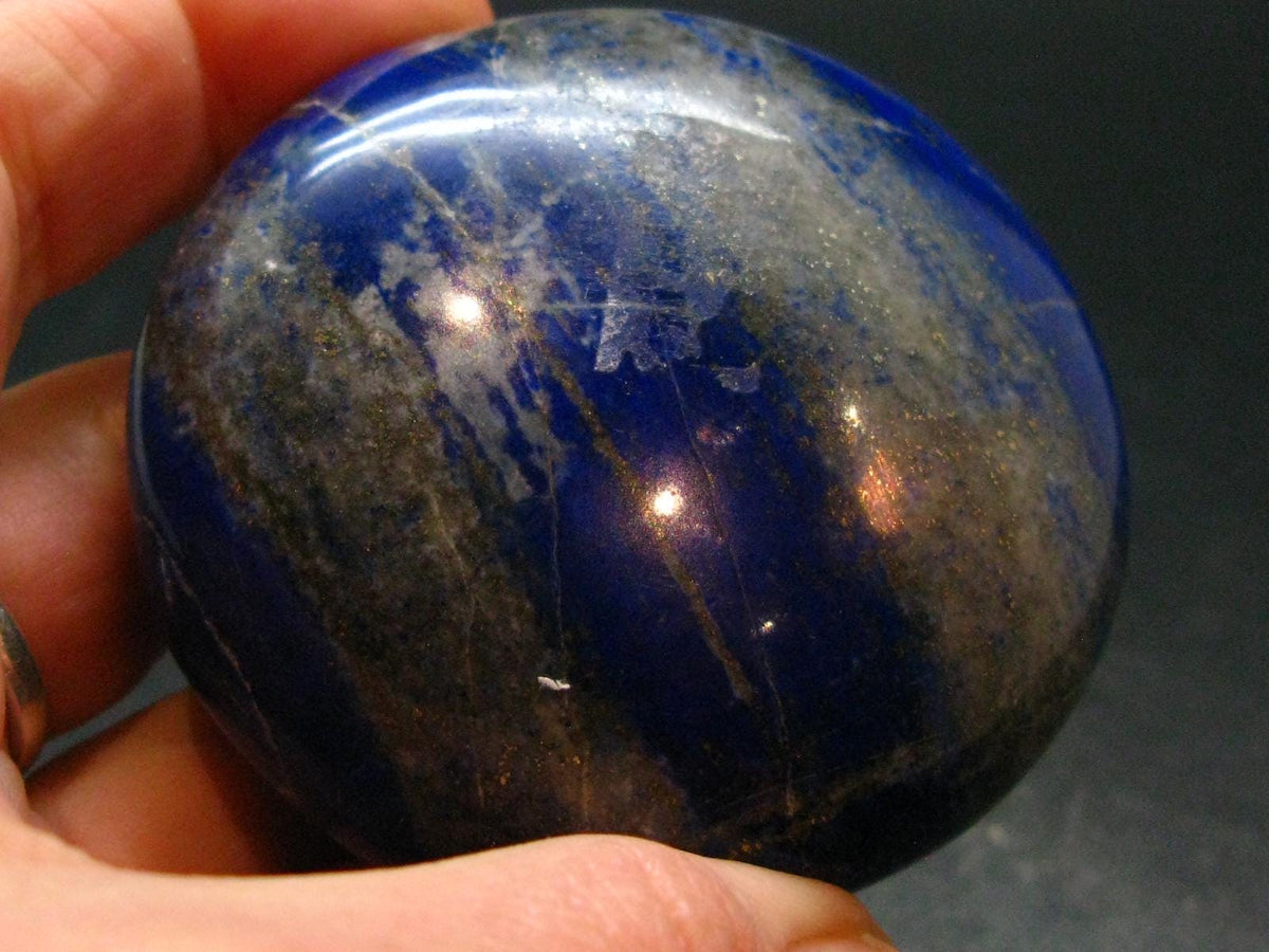 Lapis Lazuli Lazurite Tumbled Stone From Afghanistan - 2.3" - 159.26 Grams