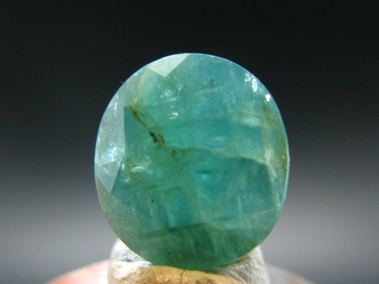Extremely Rare Grandidierite Cut Stone From Madagascar - 5.40 Carats
