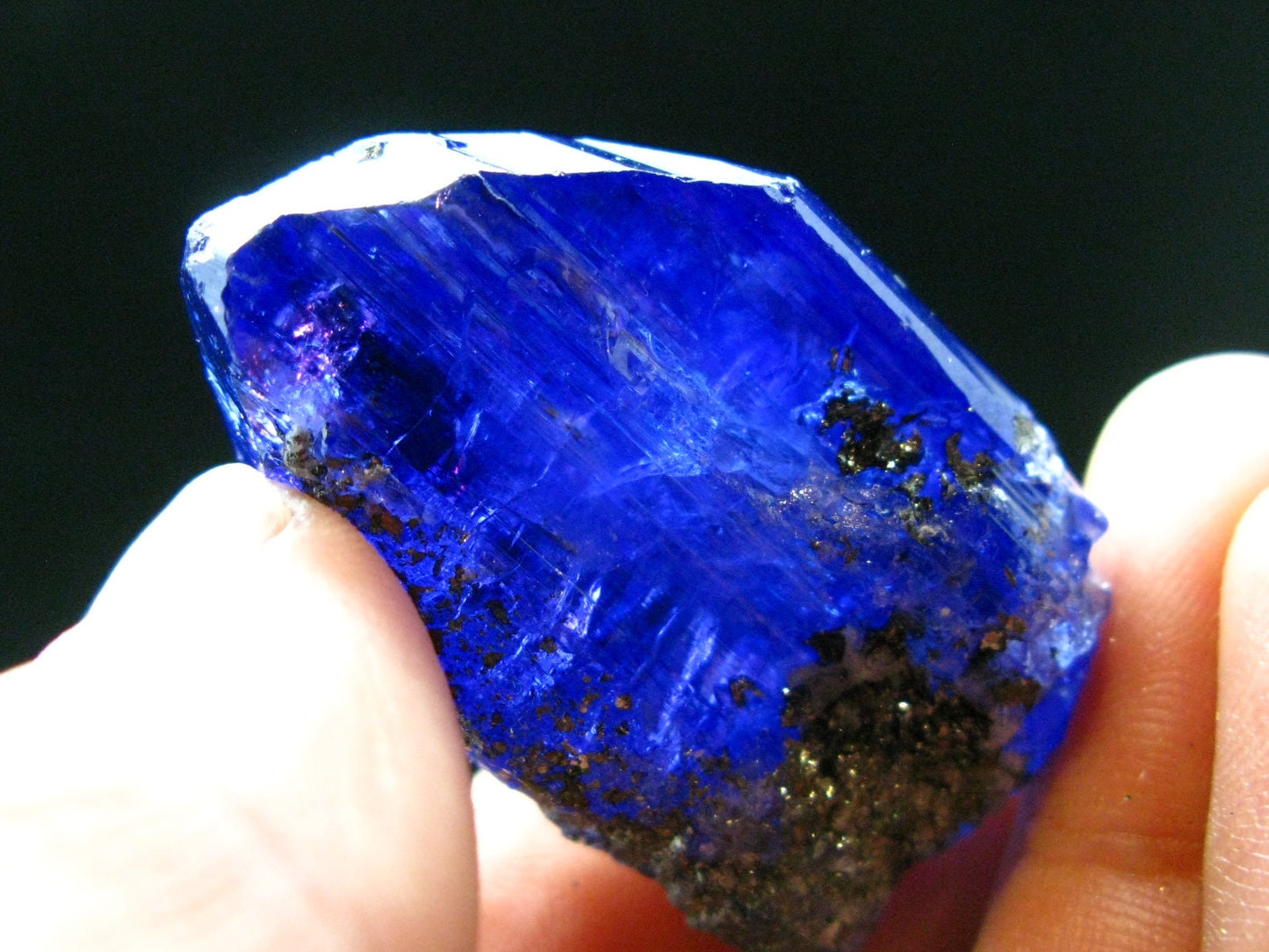 Stunning Gem Tanzanite Zoisite Crystal From Tanzania - 172.28 Carats - 1.8"