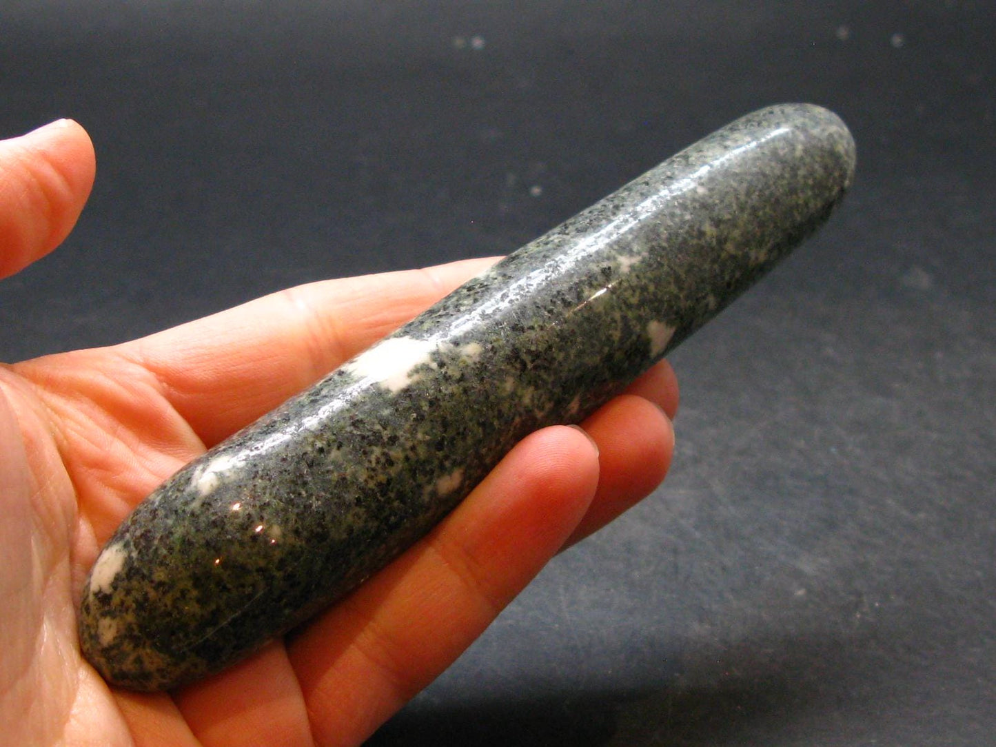 Rre Stonehenge Bluestone Wand From Wales UK - 5.0" - 127.96 Grams