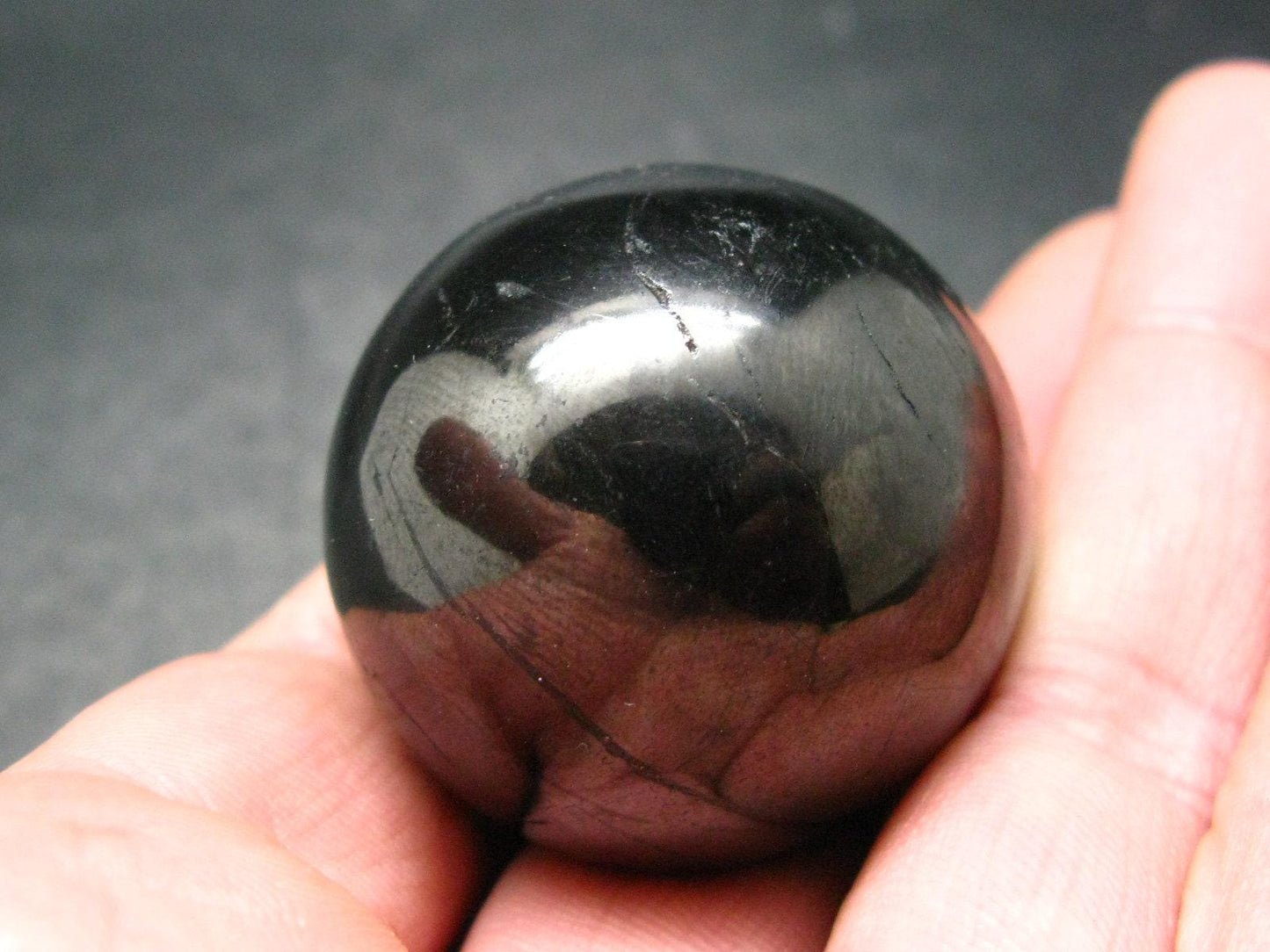 Elite Shungite Sphere Ball from Russia - 1.4" - 47 Grams