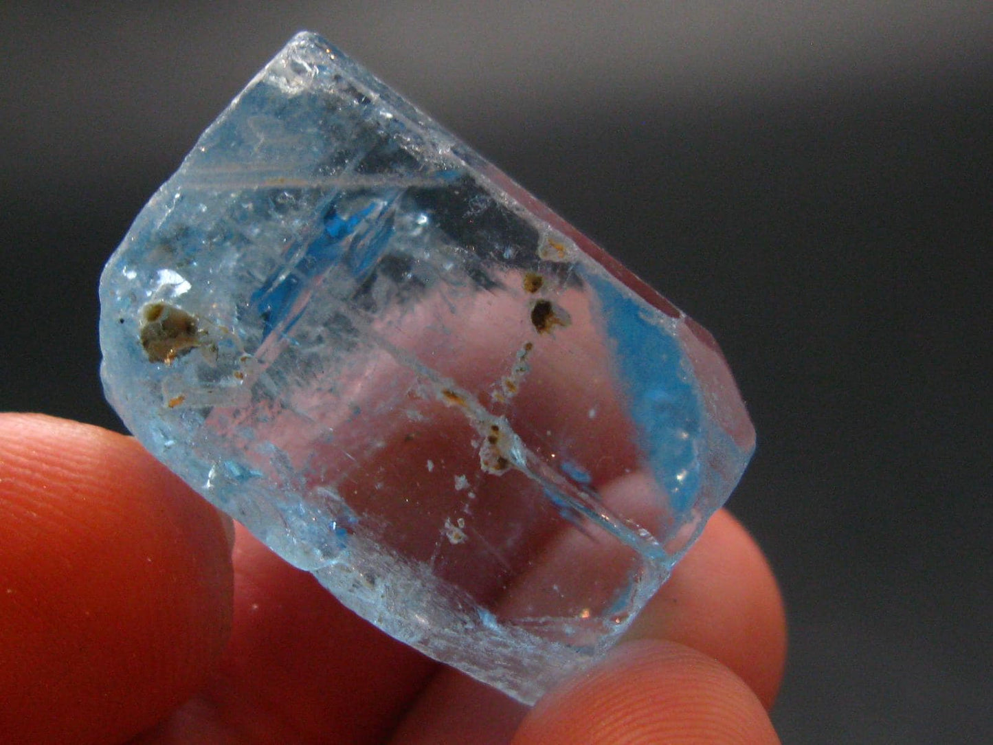 Natural Large Blue Topaz Crystal From Brazil - 1.0" - 15.19 Grams