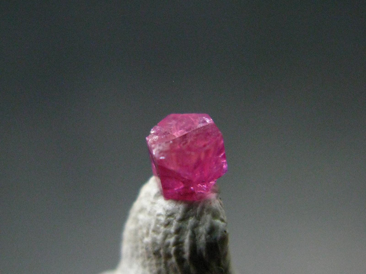 Nice Rare Gem Bixbite Red Emerald Beryl Crystal From Utah USA - 0.13 Carats