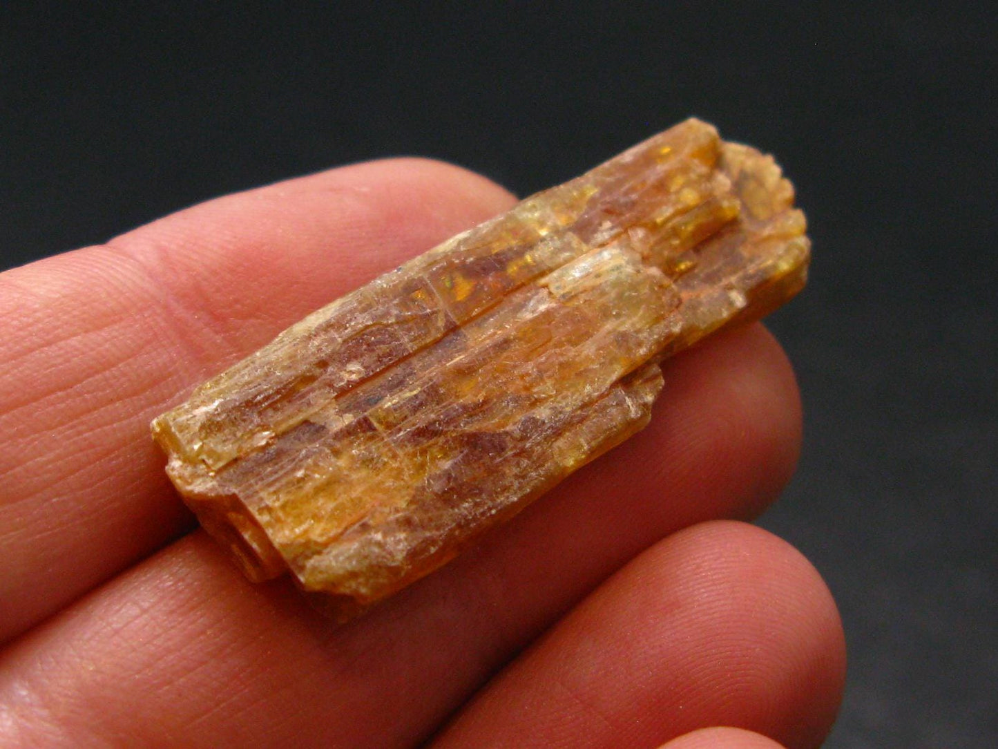 Rare Orange Kyanite Crystal From Tanzania - 1.4" - 5.4 Grams