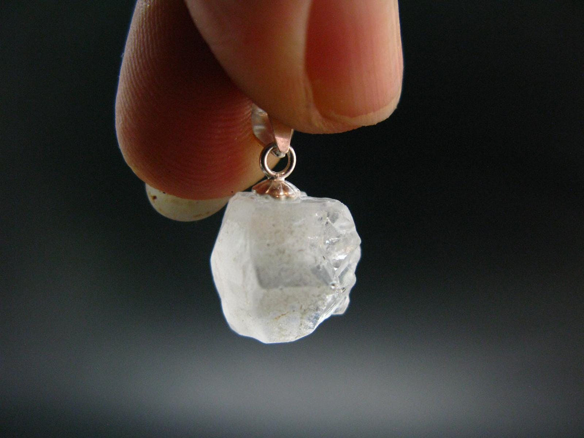 Rare Phenakite Phenacite Crystal Pendant from Madagascar - 10.30 Carats - 0.7"