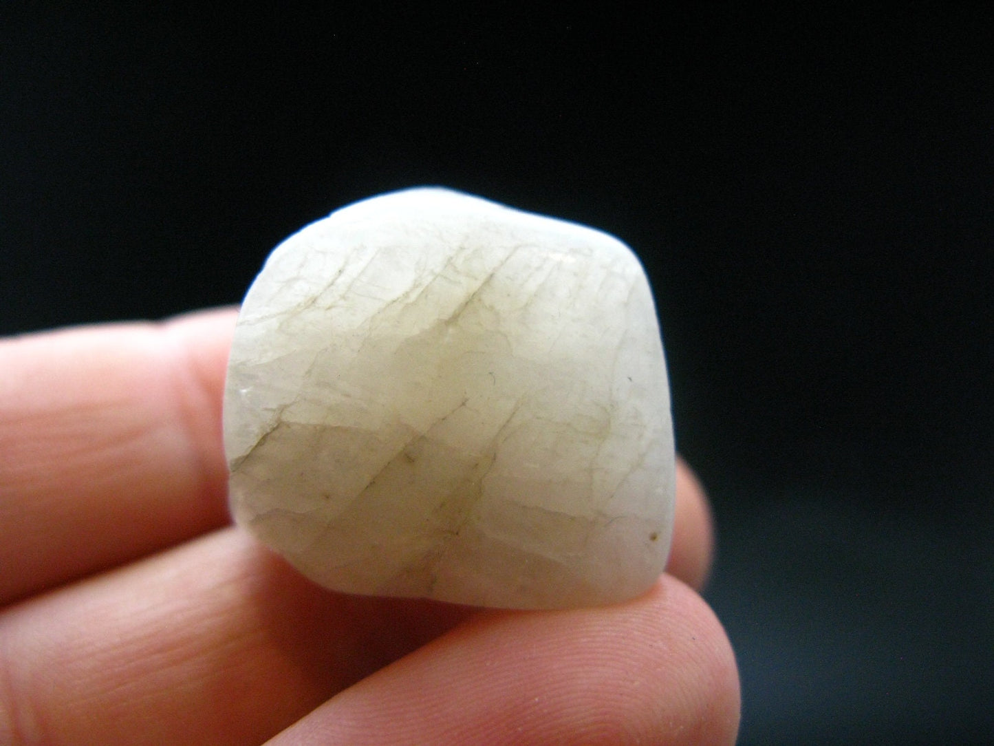 Large Clear Tumbled Petalite Crystal from Brazil - 46.65 Carats - 0.9"