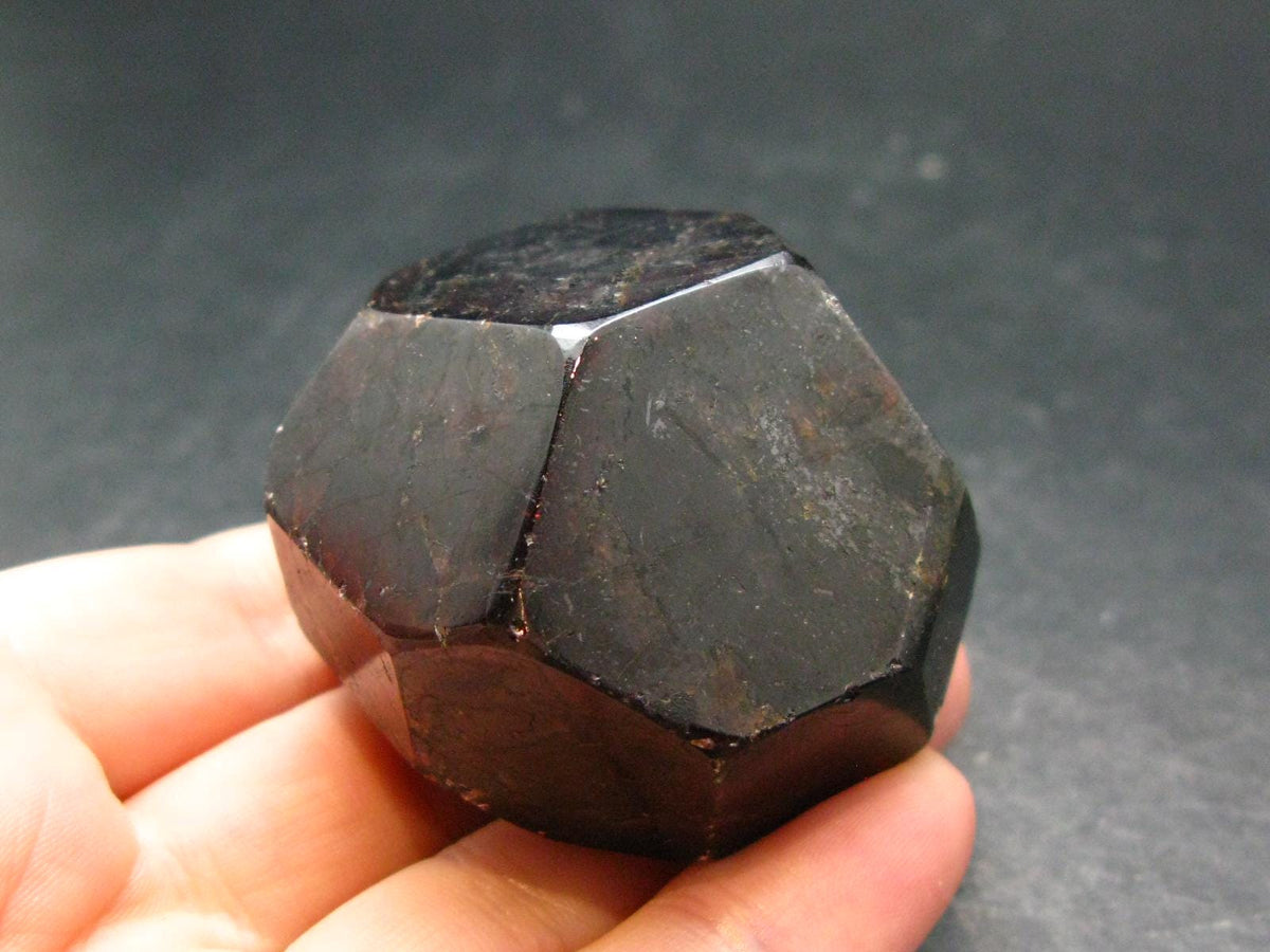 HUGE Red Almandine Garnet Crystal From India - 153.53 Grams