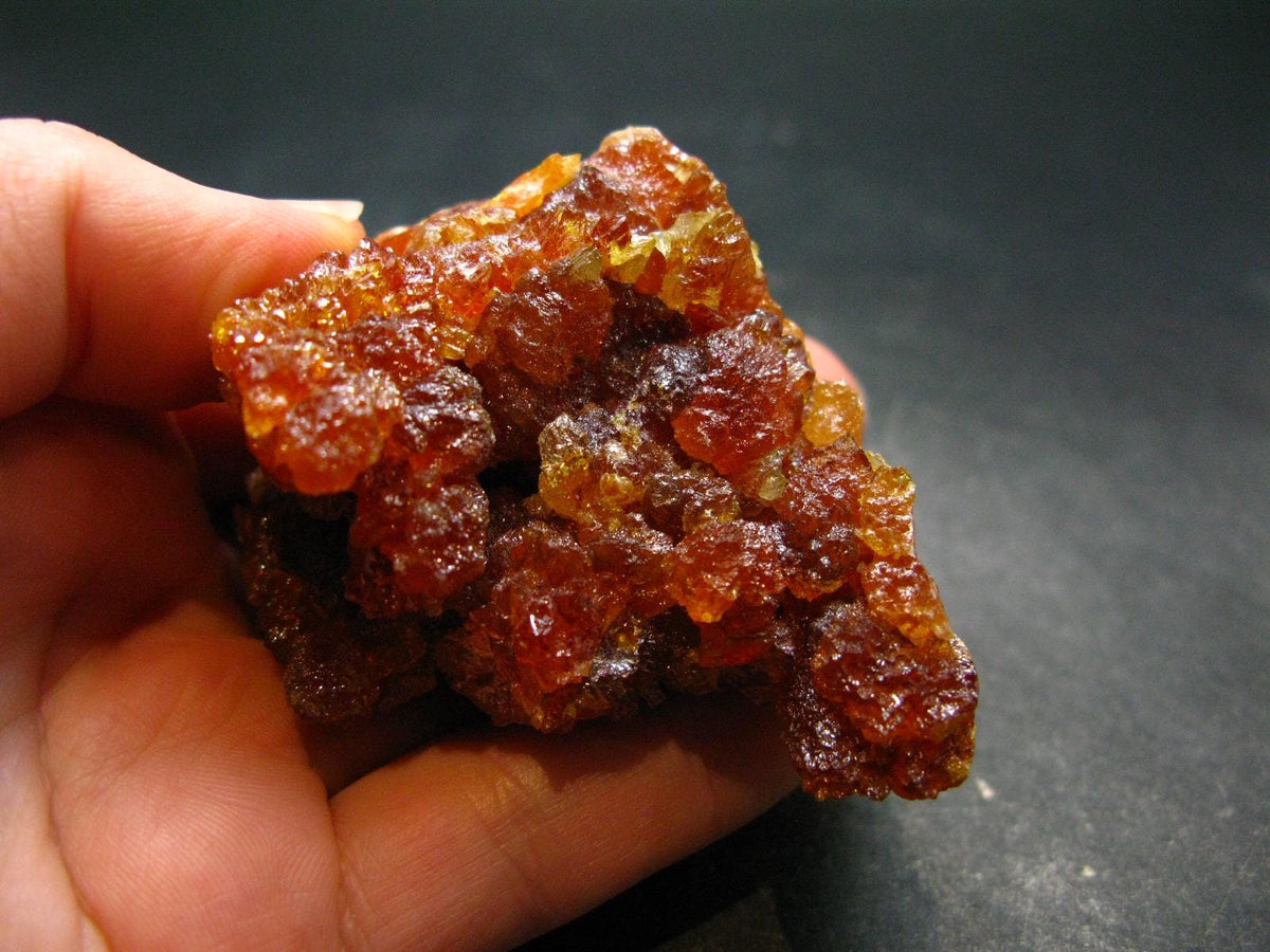 Stunning Fire Red Zincite Zinkite Cluster From Poland - 2.3" - 200 Grams