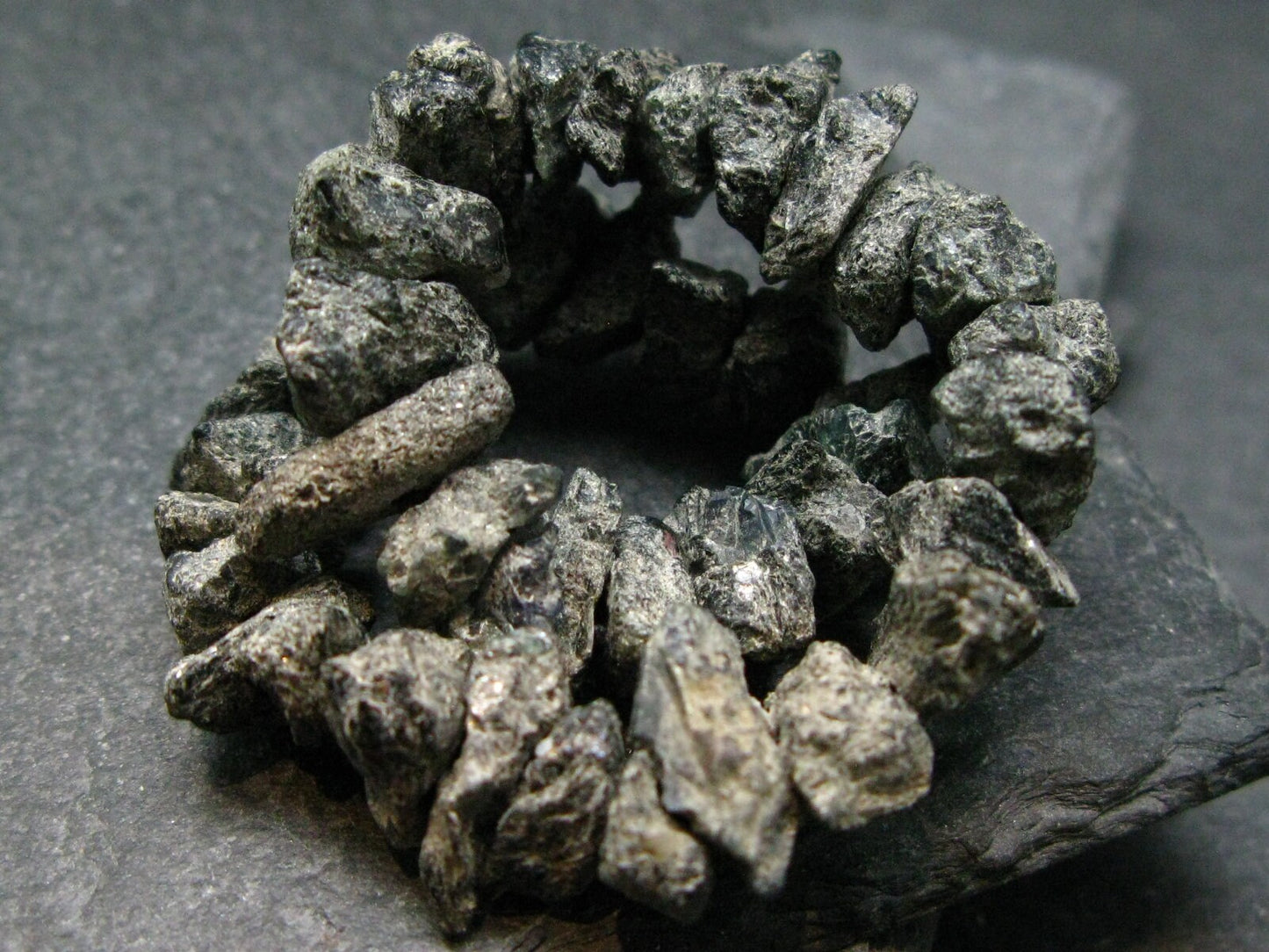 Alexandrite Chrysoberyl Genuine Bracelet ~ 7 Inches ~ 10mm Crystal Beads