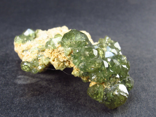 Rare Demantoid Garnet Cluster from Madagascar - 2.3" - 38.8 Grams