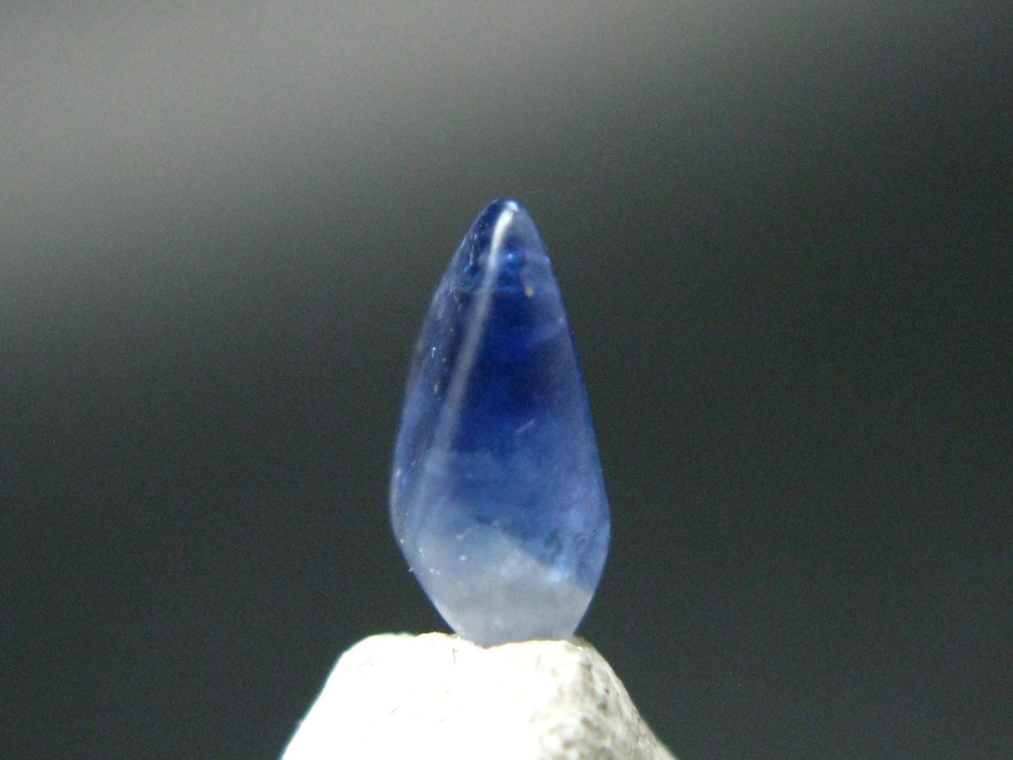 Gem Benitoite Polished Stone From California - 1.21 Carats - 9x5mm