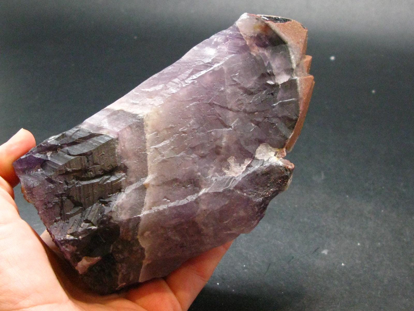 Rare Auralite Super 23 Large Crystal Amethyst From Canada - 5.2"