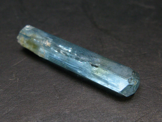Gem Aquamarine Crystal Blue Beryl From Vietnam - 4.48 Grams - 1.5"