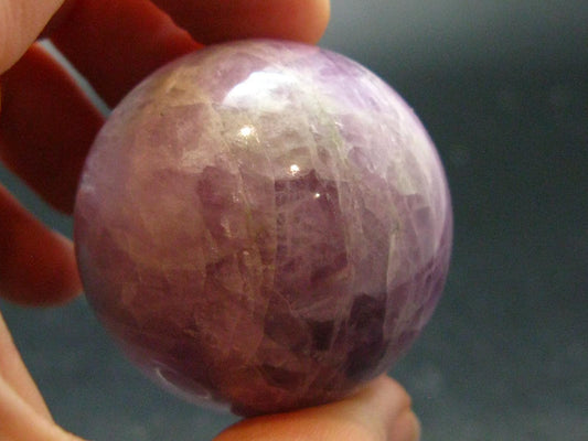 Rich Pinkish - Purple Kunzite Spodumene Sphere Ball From Brazil - 1.5"