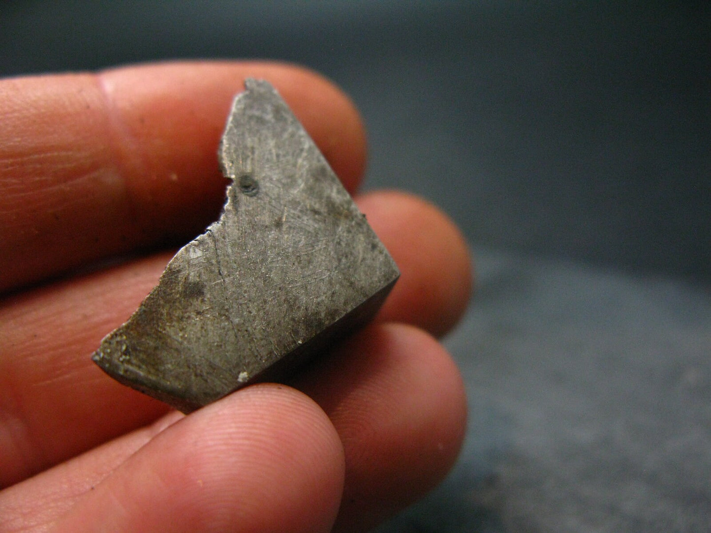 Large Gibeon Meteorite From Namibia - 0.9" - 10.83 Grams