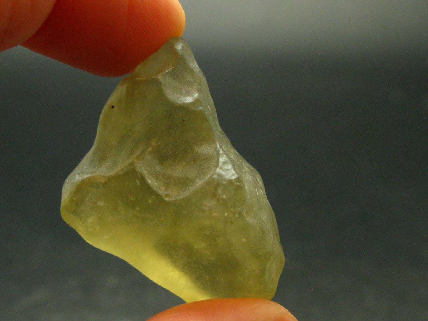 Nice Gem Libyan Tektite Raw Piece From Libya - 14.0 Grams - 1.4"