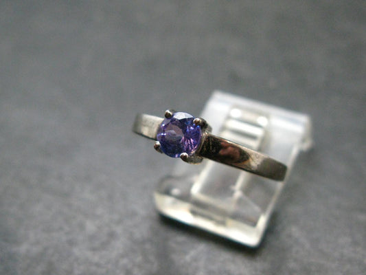 Tanzanite (Zoisite) Sterling Silver Ring - 2.20 Grams - Size 7