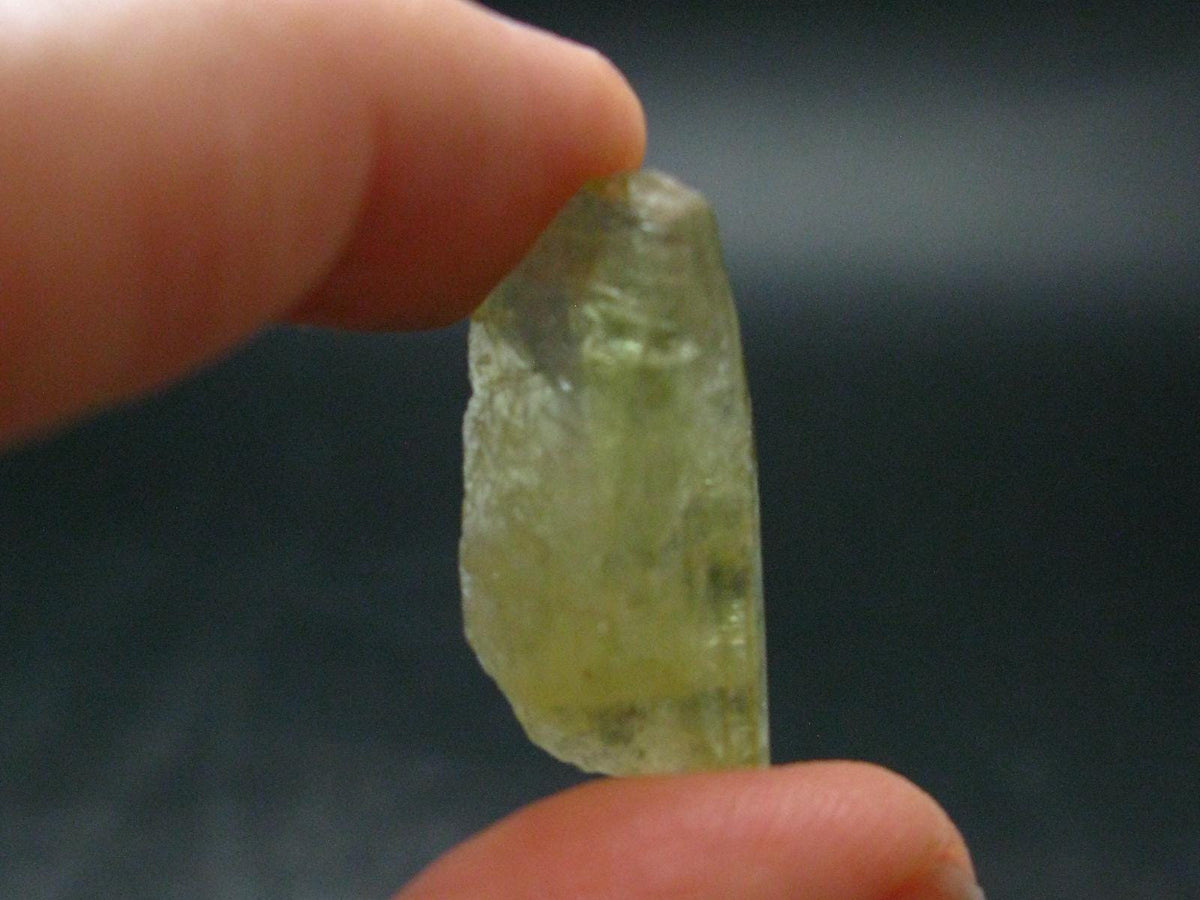 lot Of 10 Brazilianite Crystals From Brazil - 0.9" - 24.38 Grams