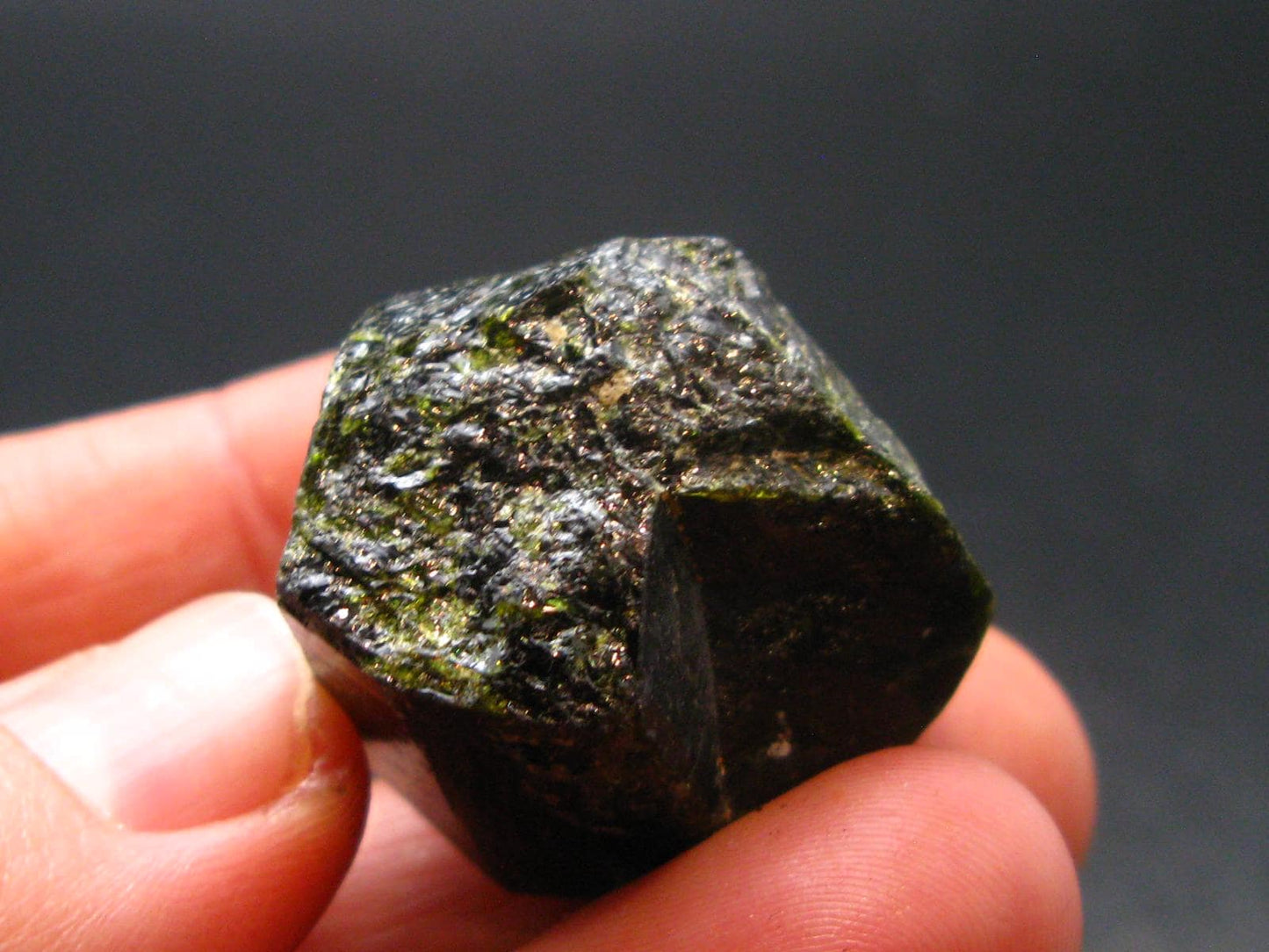 Nice Rare Terminated Epidote Crystal From Peru - 1.0" - 23.82 Grams