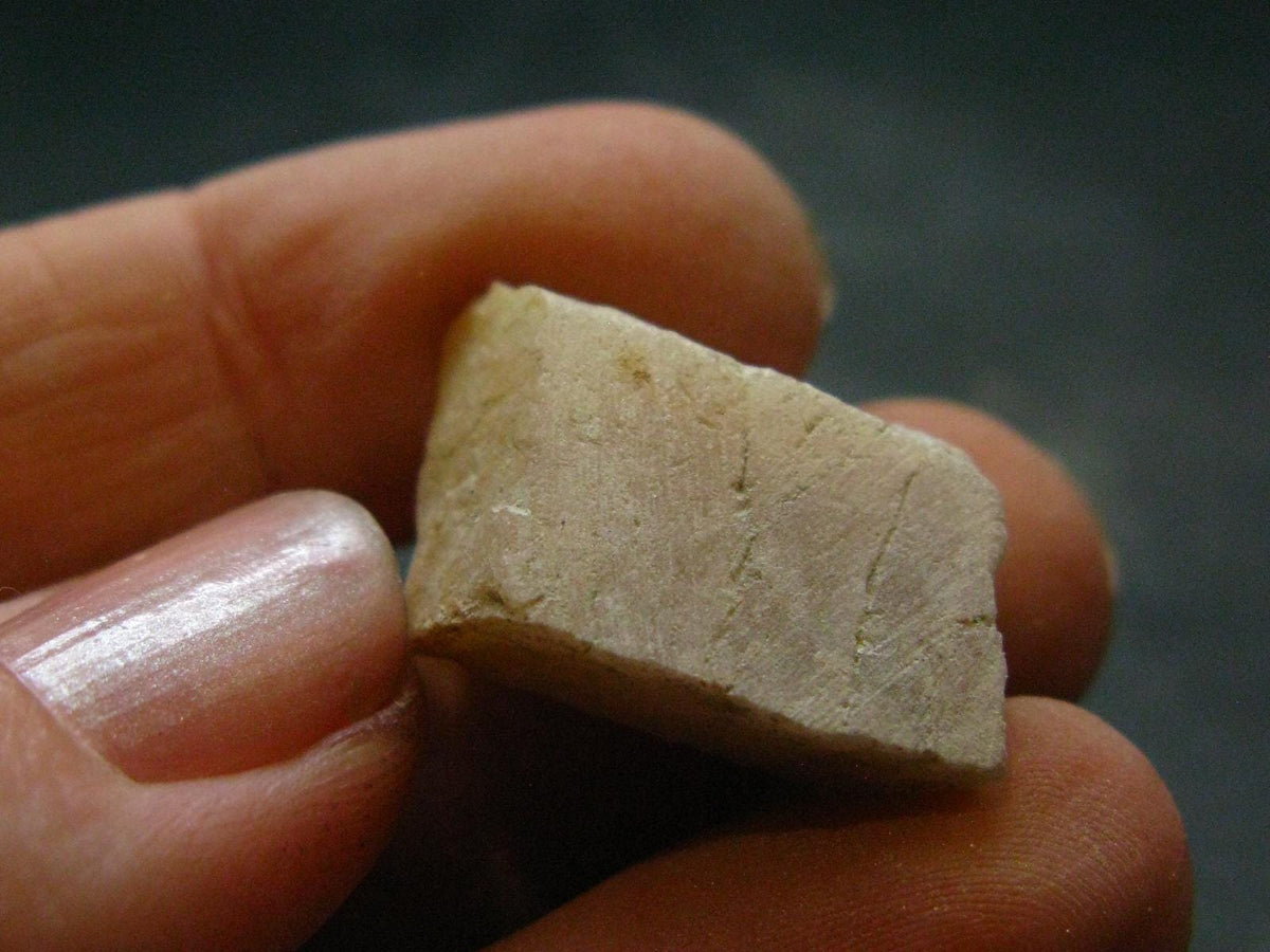 Phenakite Phenacite Polished Slice From Brazil - 5.11 Grams - 1.4"