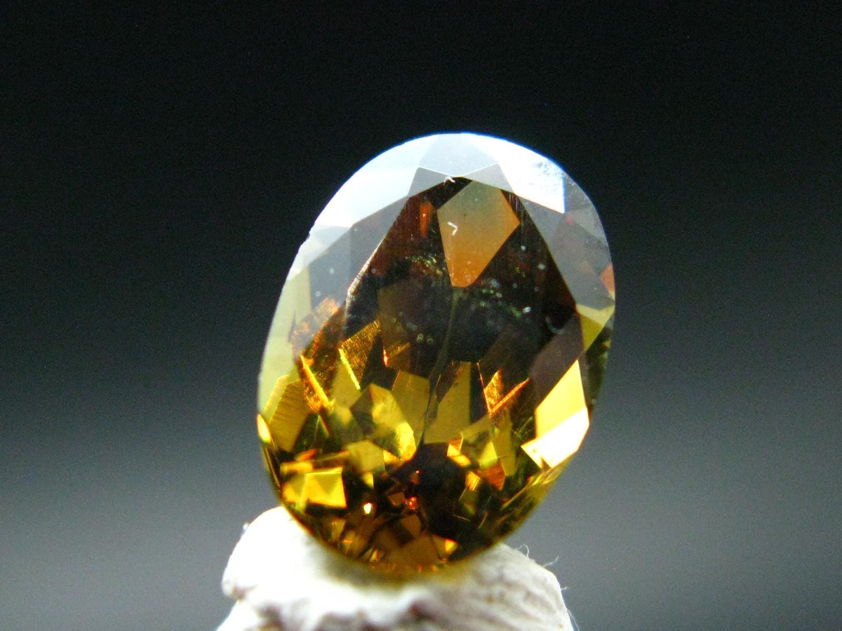Topazolite Garnet Gem Cut Stone From Namibia - 2.91 Carats