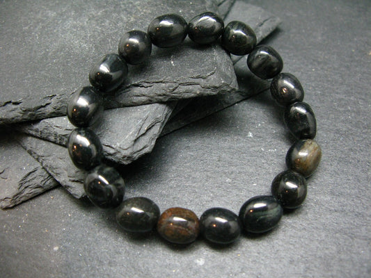 ISUA Rock Genuine Bracelet from Greenland ~ 7 Inches ~ 10mm Tumbled Beads