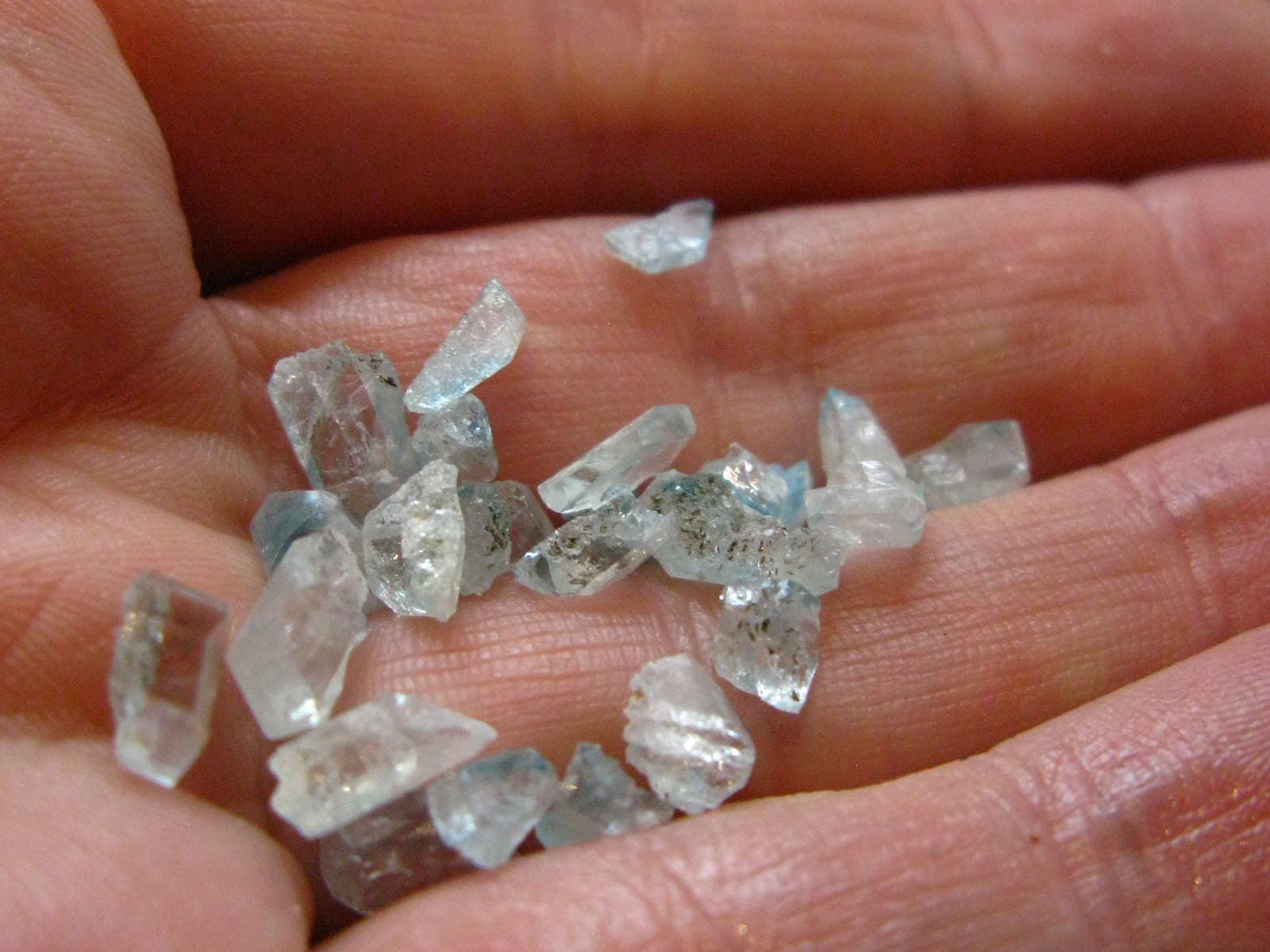Lot of 25 Euclase Gem Crystal From Brazil - 11.70 Carats