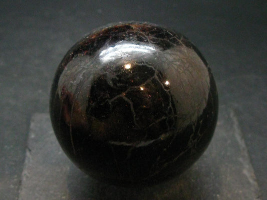 Red Garnet Almandine 2.3" Sphere From India - 480 Grams