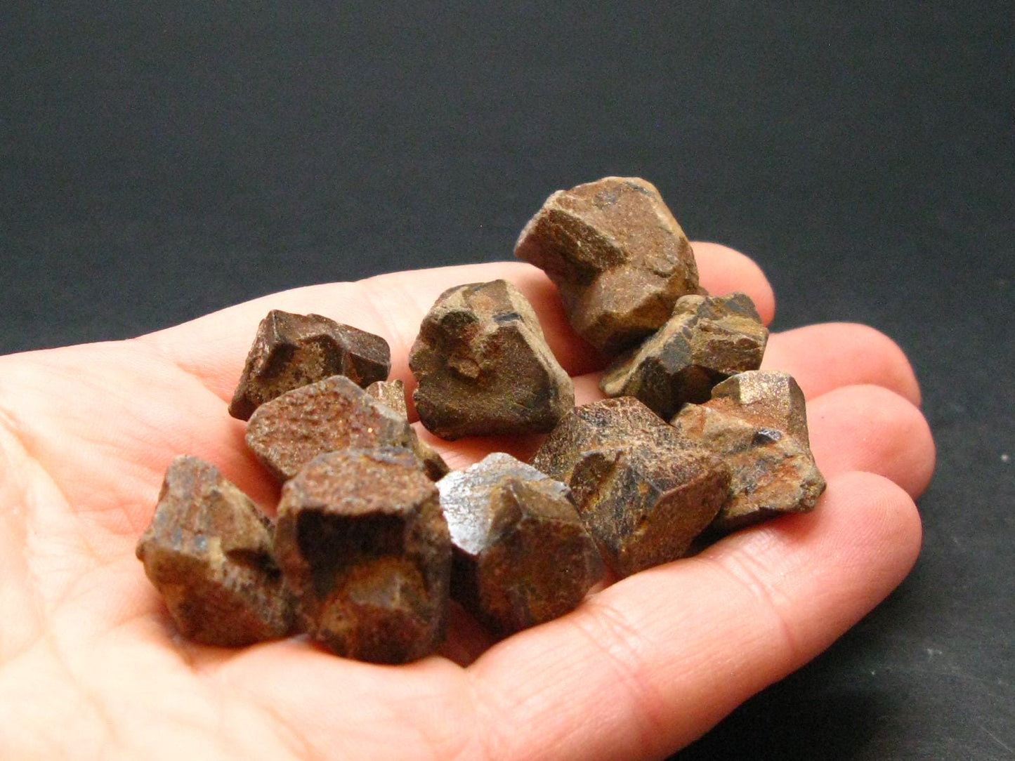 Lot of 10 Perfect Staurolite Crystals from USA - 37.94 Grams