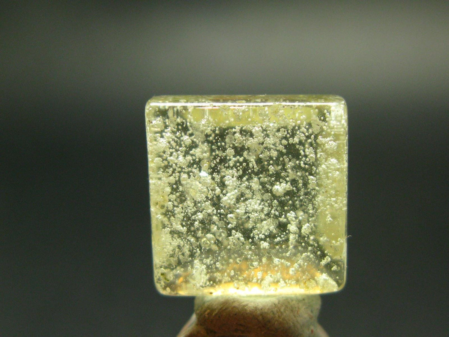 Nice Gem Libyan Tektite Cabochon From Libya - 4.06 Grams